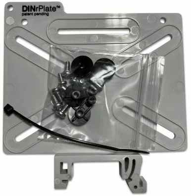 DINrPlate [DUV1] - Universal PCB DIN Rail Mount