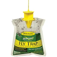 Disposable Fly Trap with Water-Activated Attractant, Bag Style