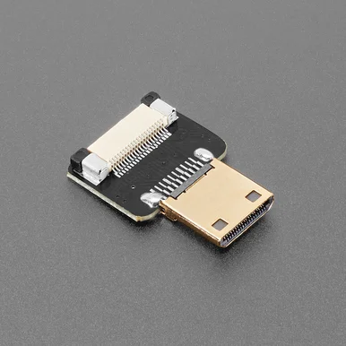 DIY HDMI Cable Parts - Straight Mini HDMI Plug Adapter