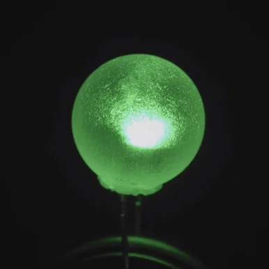 dLUX-dLITE Green Sphere Shape LEDs 5 Pack