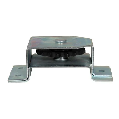 Double Bracket Horizontal Sprocket Pulley Assembly