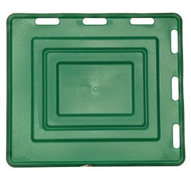 Double L Two-Way Solid Poly Sorting Panel