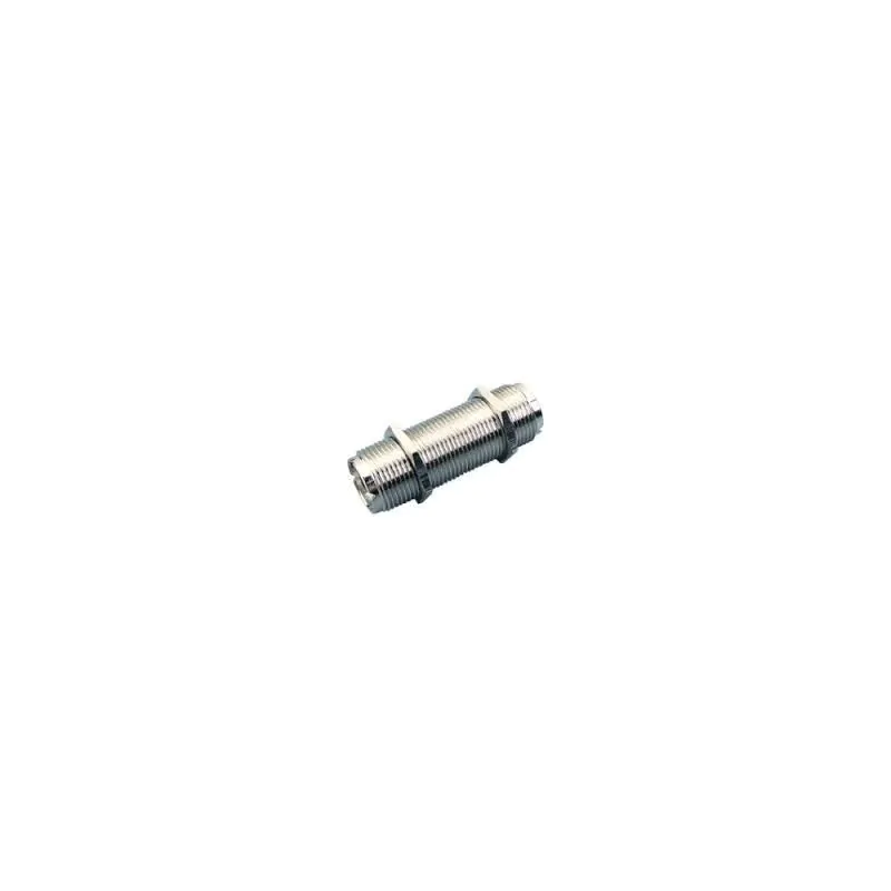 DOUBLE UHF FEMALE TO FEMALE COUPLER PANEL CHASSIS MOUNT