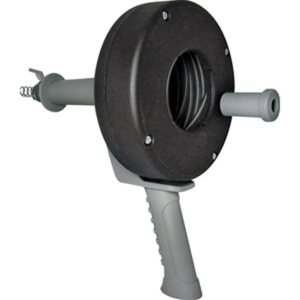 DRUM AUGER 1/4" CABLE WITH PISTOL GRIP HANDLE