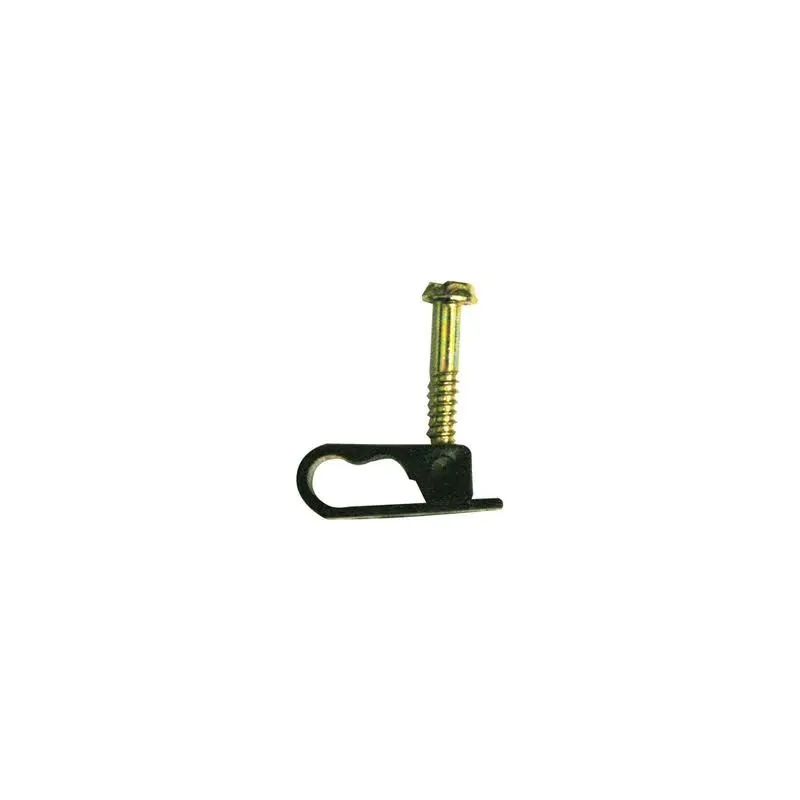 DUAL GRIP CLIP CLIPS COAX CLAMPS BLACK