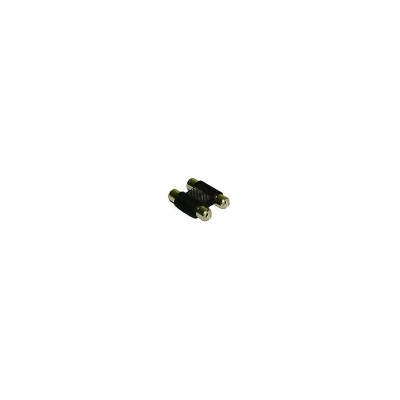 DUAL RCA JACK to JACK COUPLER