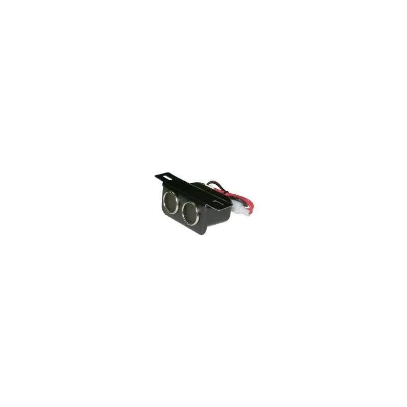 DUAL RECEPTACLE CIGARETTE LIGHTER SOCKETS