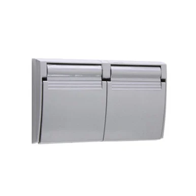 Duplex GFI Waterproof, Thermoplastic Receptacle Cover
