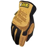 DuraHide Mechanic Gloves XL Tan Leather Lined Open Cuff