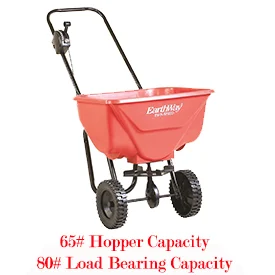 EARTHWAY 2030 Residential Broadcast Spreader, 65 lb Capacity