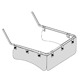 EarthWay 60600 Deflector Assembly for Broadcast Spreaders