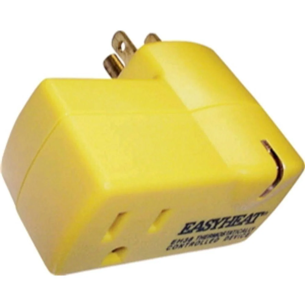 EASY HEAT PRE-SET PLUG IN THERMOSTAT FOR FREEZE FREE PIPE HEATING CABLES