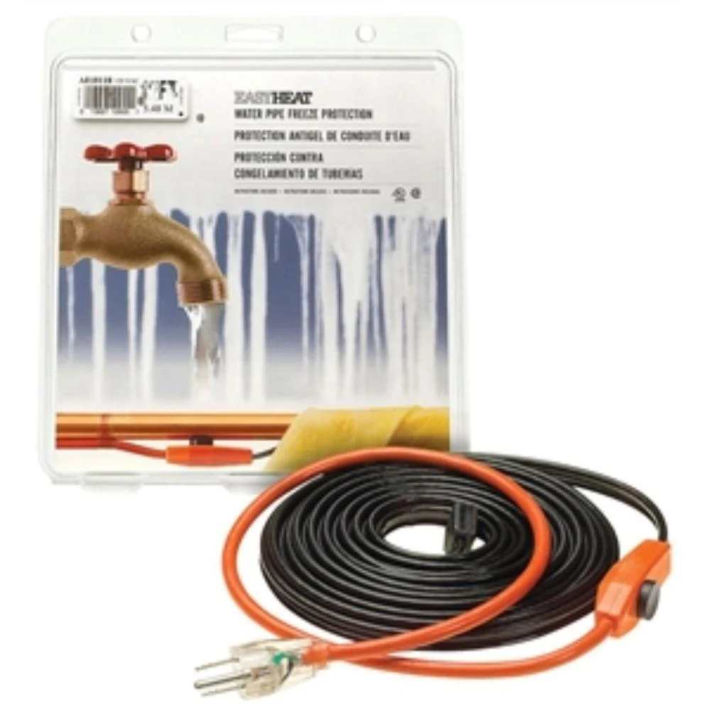 EasyHeat AHB-115A Pipe Heating Cable, 120 VAC, 15 ft L
