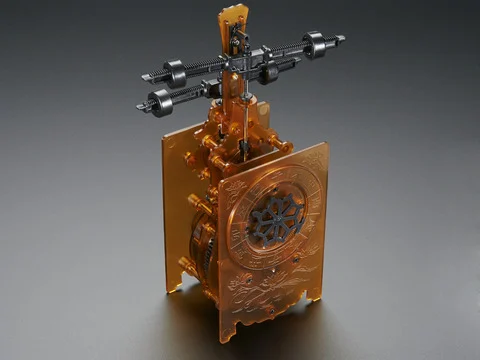 Edo-Style Clock Kit from Gakken