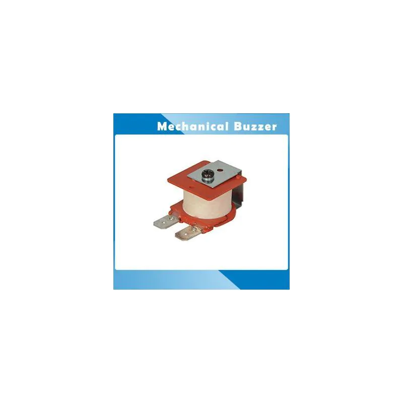 ELECTROMECHANICAL BUZZER 6VAC, .250 inch Leads