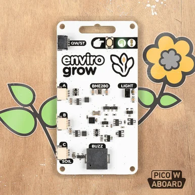 Enviro Grow + Sensors (Pico W Aboard)