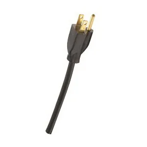 EPCO SJT Round Straight Plug Power/Appliance Cord, 8 ft, 3 Conductors, Air Conditioner Whip