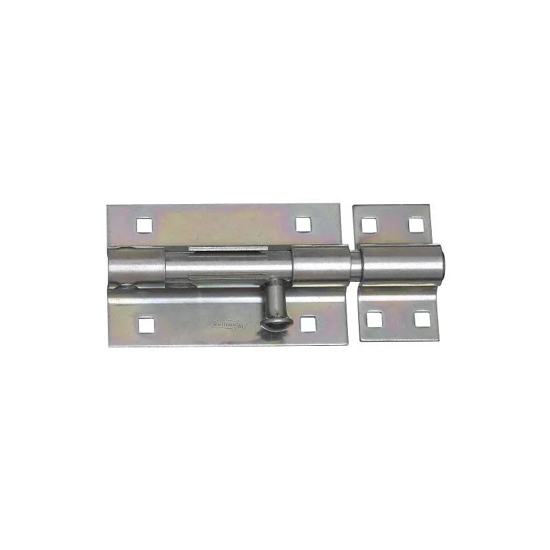 Extra Heavy Barrel Bolt Door Bolt 5 in Zinc Plated Steel