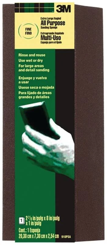 Extra-Large Fine Sanding Sponge, Rinse & Reuse