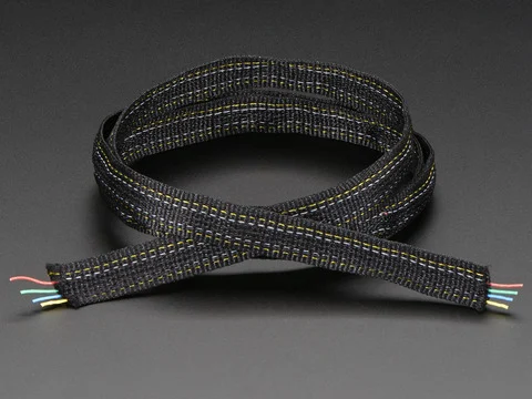 Fabric Ribbon 4-Channel Wire - 1 yard