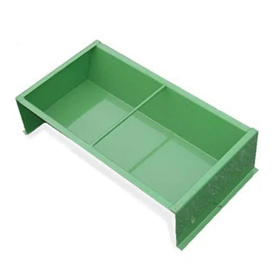 Feed Trough, Painted Steel, Large