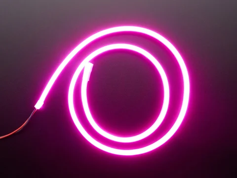 Flexible Silicone Neon-Like LED Strip - 1 Meter - Pink