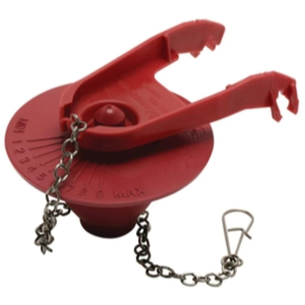 FLUIDMASTER ADJUSTABLE FLUSH RED FLAPPER