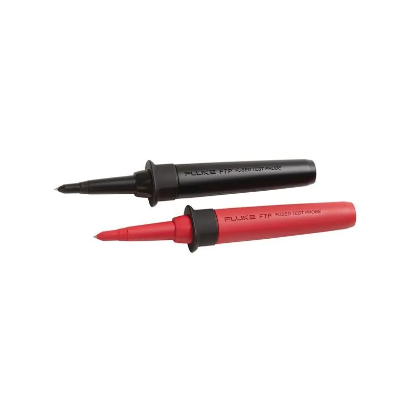 Fused Test probes red/black, CAT IV 600 V / CAT III 1000 V