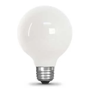 G25 LED Globe Bulb 60W Equivalent Daylight 5000K E26 Dimmable 500 lm
