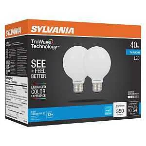 G25 LED Globe Bulb Frosted Daylight 4W