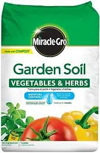Garden Soil for Vegetables & Herbs, 1.5 cu ft