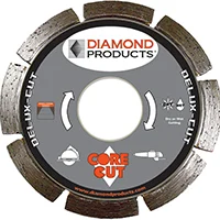 General Purpose Segmented Diamond Blade 4-1/2 in, 7/8 in Arbor