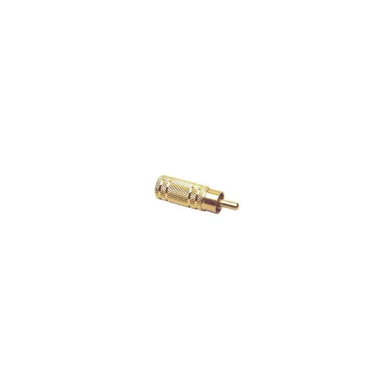 GOLD PHONO PLUG RG59 Twist on