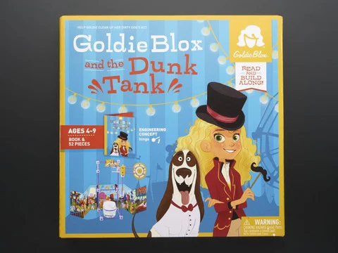 Goldie Blox and the Dunk Tank