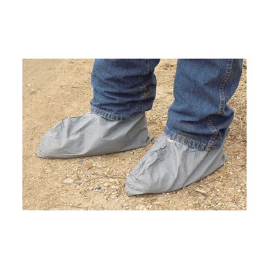 Gray Poly Disposable X-Large Shoe Cover 100 Pair