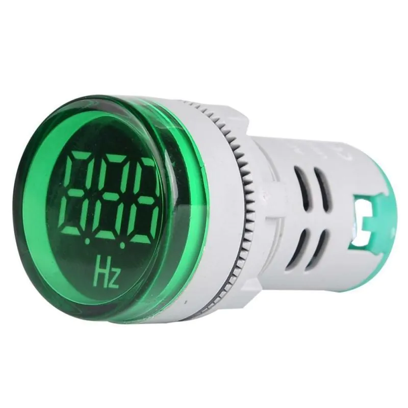 Green 20-75Hz AC Frequency Meter LED Digital Display PANEL METER