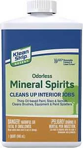 Green Odorless Mineral Spirits Thinner, 1 Quart