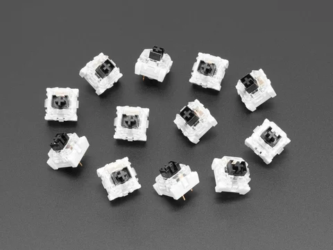 Half Height / Low Profile MX-Compatible Key Switches - 12 pack - Outemu GTMX