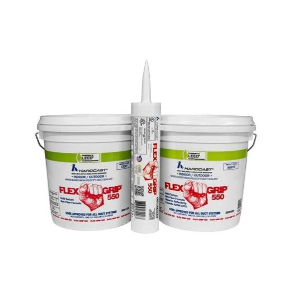 HARDCAST Flex-Grip™ 550 Indoor/Outdoor Water Based Duct Sealant, 1 Gallon