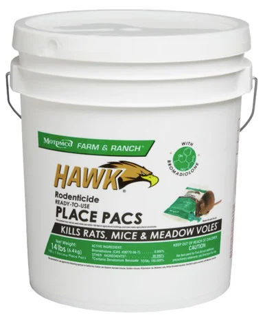 HawkRat and Mouse Bait, 1.5 oz, Pellet