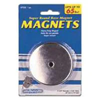 Heat-Resistant Round Magnetic Base 2-5/8 in Dia, 65 lb Pull
