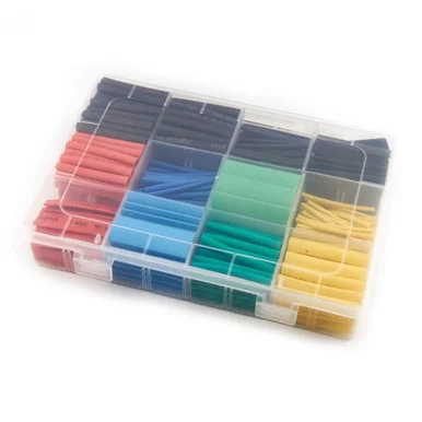 Heat Shrink Tube Assortment Kit, 530 Pieces