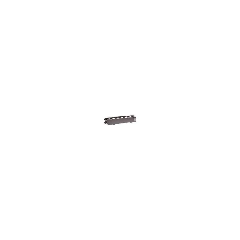 HUBBELL 19 inch EQUIPMENT RACK WIRE ORGANIZER, Front Horizontal Cable Manager with D-Rings - 2 RU, 2U, UCS