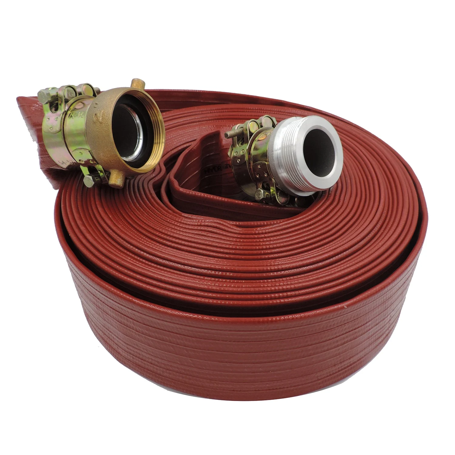 HydroMaxx 10 Bar High Pressure Lay Flat Discharge and Backwash Hose with Connectors