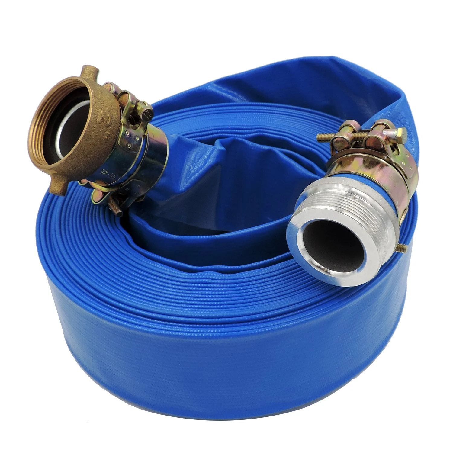 HydroMaxx 6 Bar Lay Flat Discharge and Backwash Hose with Connectors