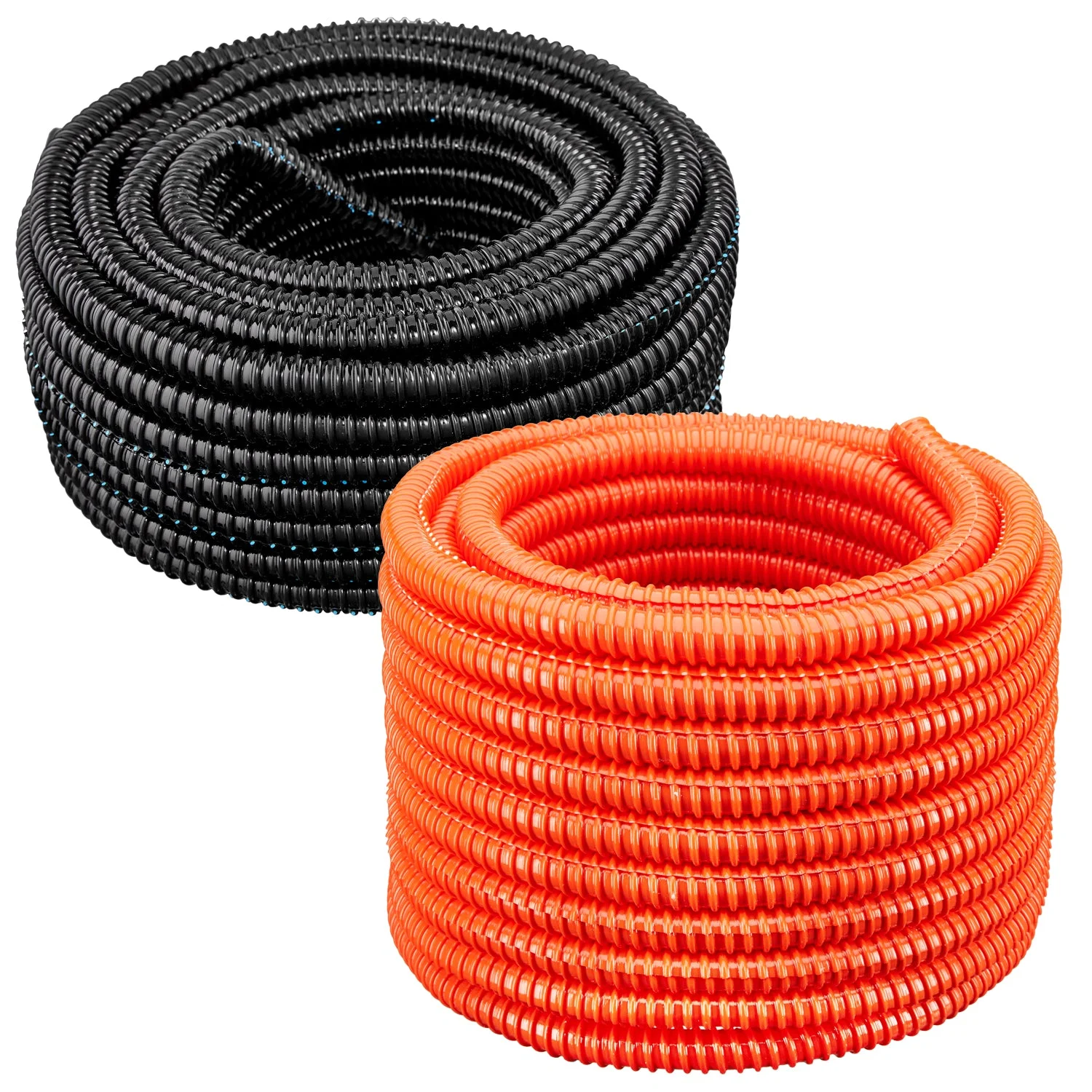 HydroMaxx Flexible Corrugated PVC Split Tubing and Convoluted Wire Loom