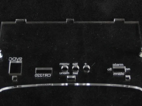 Ice Tube clear acrylic enclosure