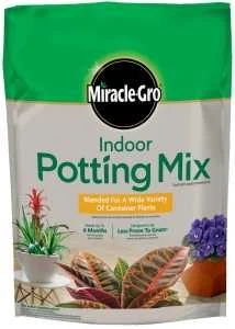 Indoor Potting Mix Soil for Houseplants, 6 qt