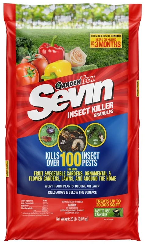 Insect Killer Granules 10 lb Bag for Lawns & Gardens