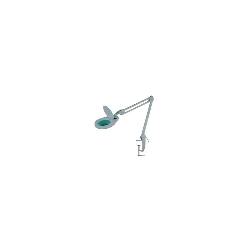 Intertek LED Swing Arm Table Lamp Magnifier